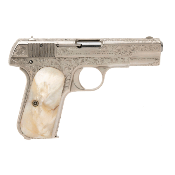 Adams Engraved Colt 1908 380 (C18103)