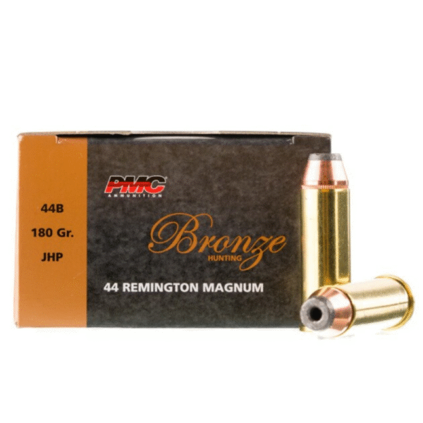 PMC Bronze 44 Magnum Ammo - 500 Rounds of 180 Grain JHP Ammunition