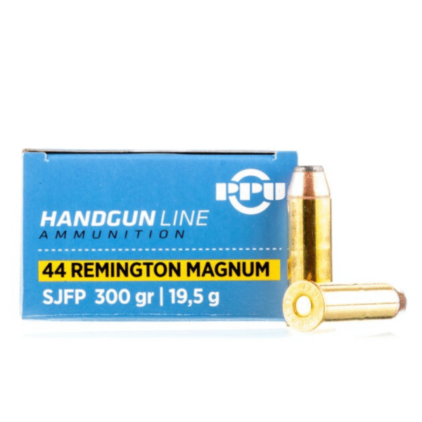 Prvi Partizan 44 Magnum Ammo - 50 Rounds of 300 Grain SJSP Ammunition